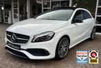 Mercedes A-klasse 200 AMG Sport, Panodak, Leer, Navi, Lm.., Gebruikt, 1295 kg, Wit, Bedrijf