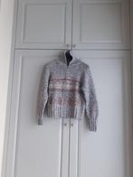 Gebreide trui wol/angora met rits XL - River Woods, Maat 56/58 (XL), Ophalen of Verzenden, Zo goed als nieuw, Grijs