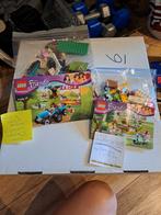 Lego friends sets marktkraampjes met tractor 41026 en 41027, Ophalen of Verzenden, Gebruikt