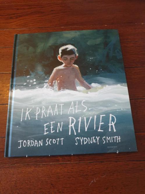 Jordan Scott - Ik praat als een rivier, Boeken, Prentenboeken en Plaatjesalbums, Zo goed als nieuw, Ophalen of Verzenden