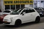 Fiat 500 1.2 Pop Panorama dak, Airco, Parkeersensoren, Stuur, Auto's, Fiat, Voorwielaandrijving, Euro 5, Stof, Gebruikt