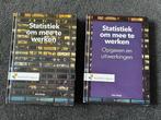 Statistiek om mee te werken Tekstboek en opgaven 10e druk, Arie Buijs, Zo goed als nieuw, Beta, HBO
