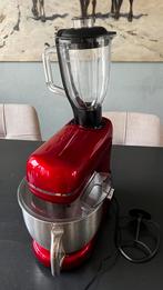 Rode mixer met blender van Silvercrest, Witgoed en Apparatuur, Keukenmixers, Ophalen, Zo goed als nieuw