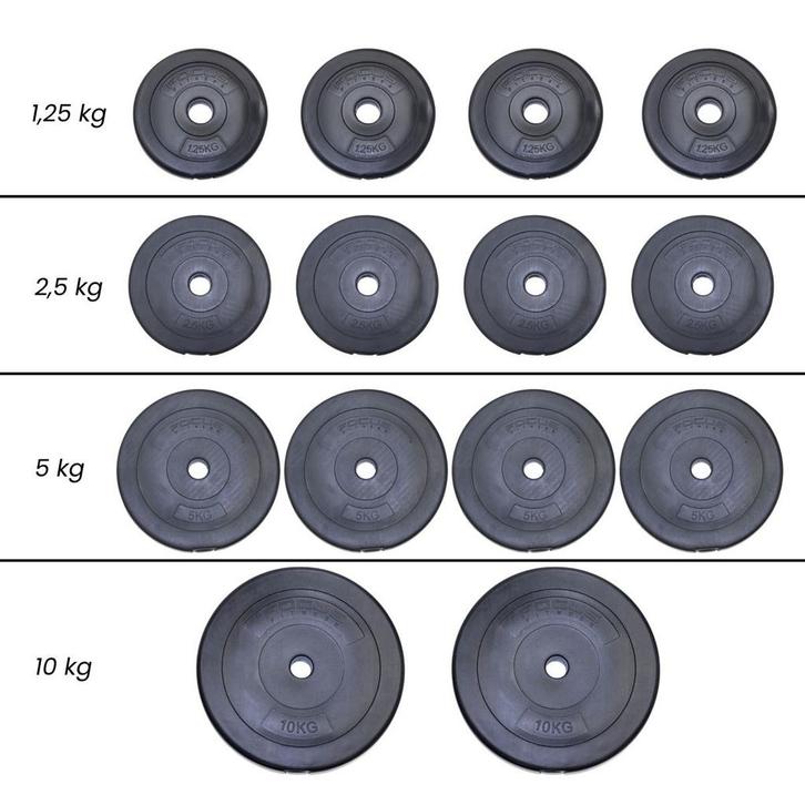 Nieuwe Halterset - Complete Workout Set, Sport en Fitness, Fitnessmaterialen, Nieuw, Halterset, Armen, Ophalen