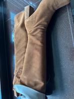 Zara Suède Laarzen Maat 41, Ophalen of Verzenden, Zo goed als nieuw, Bruin, Hoge laarzen