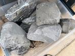 Aquarium stenen - Ardenner grijze breuksteen., Dieren en Toebehoren, Vissen | Aquaria en Toebehoren, Ophalen, Gebruikt, Plant(en), Steen of Hout