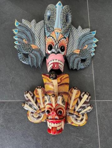 Raksha Naga gara masker hout beschikbaar voor biedingen