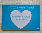 Vintage KLM Valentines kaart, Ophalen of Verzenden, Nieuw, Kaart, Foto of Prent