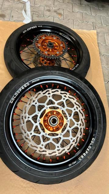 Supermoto wielen goldspeed beschikbaar voor biedingen