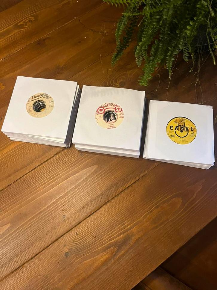70 Roots Reggae 7” singels, Cd's en Dvd's, Vinyl Singles, Gebruikt, Ophalen of Verzenden