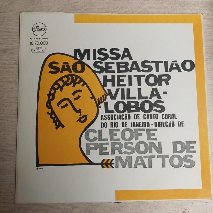 Villa-Lobos, Associação De Canto Coral – Missa São Sebastião, Cd's en Dvd's, Vinyl | Latin en Salsa, Gebruikt, 12 inch, Ophalen