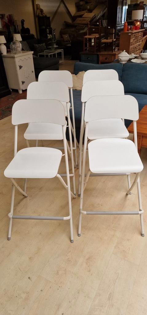 4 ikea Franklin barkrukken, Huis en Inrichting, Barkrukken, Zo goed als nieuw, 60 tot 90 cm, Ophalen of Verzenden
