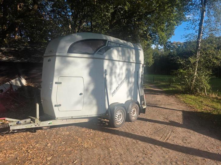 Bieden 2-Paards Trailer te Koop - Atec opknapper, Auto diversen, Aanhangers en Bagagewagens, Gebruikt, Ophalen of Verzenden