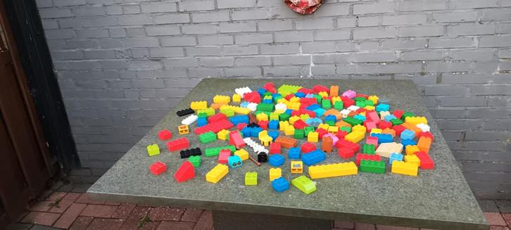 165 duplo stenen, Kinderen en Baby's, Speelgoed | Duplo en Lego, Gebruikt, Duplo, Losse stenen, Ophalen of Verzenden