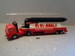 play truck daf 2600 met hoogwerker trailer, Hobby en Vrije tijd, Modelauto's | 1:50, Ophalen of Verzenden, Zo goed als nieuw, Bus of Vrachtwagen