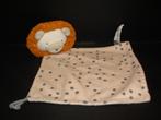 PRENATAL LEEUW KNUFFELDOEK VELOURS ECRU MET GRIJZE STIPPEN E, Verzenden, Nieuw, Overige typen