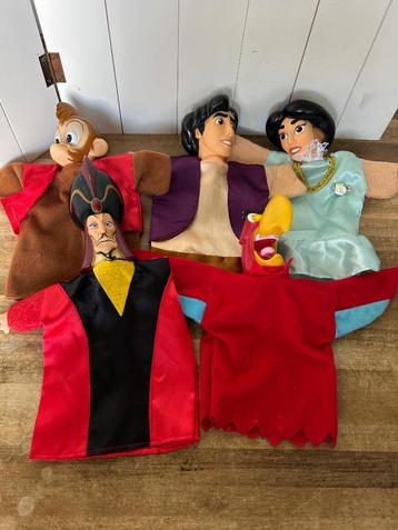 Disney's Aladdin poppenkastpoppen, per stuk te koop beschikbaar voor biedingen