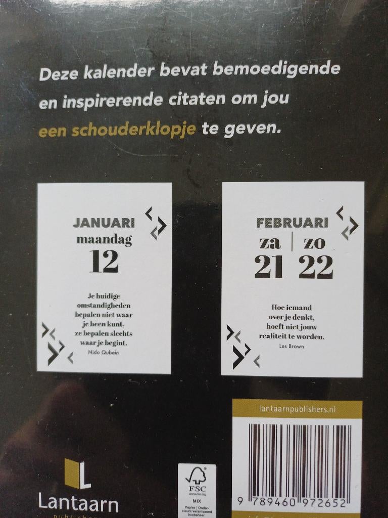 Scheurkalender, Ophalen of Verzenden, Dagkalender, Nieuw