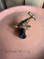 Afsluitkraan met aftapper, 2 keer 12mm knel, Ophalen of Verzenden, Nieuw, Kraan