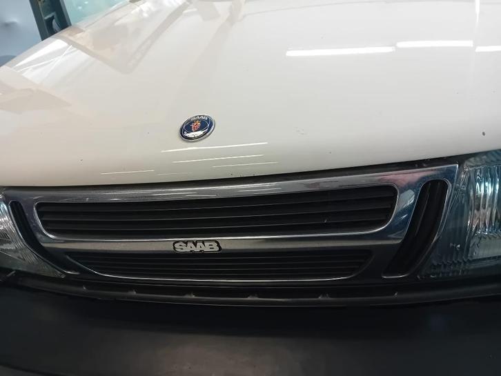 Chromen grille,1984-1986, Saab 900 classic., Auto diversen, Auto-accessoires, Gebruikt, Ophalen of Verzenden
