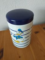 Voorraadbus Disney Donald Duck Brabantia, Donald Duck, Gebruikt, Ophalen of Verzenden, Servies