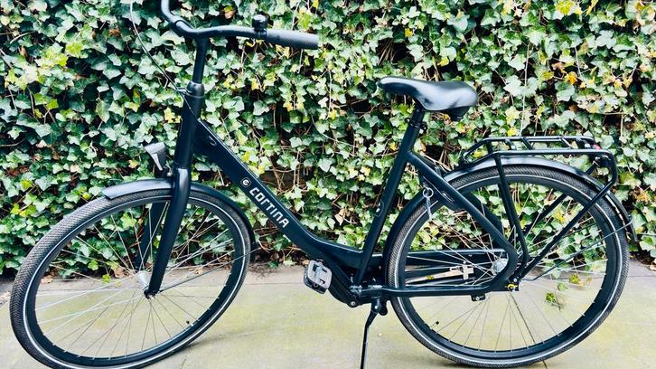 Cortina Common Damesfiets 57cm - Zwart, Fietsen en Brommers, Fietsen | Dames | Damesfietsen, Zo goed als nieuw, Overige merken