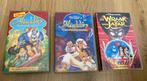 3 Disney videobanden Alladin, Ophalen of Verzenden, Overige figuren, Zo goed als nieuw, Overige typen