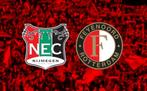 Feyenoord - Nec bekerfinale 2x vak N, Tickets en Kaartjes, Sport | Voetbal, April, Losse kaart, Twee personen