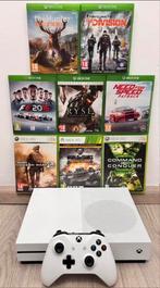 Xbox One + 8 Games + Controller, Xbox One, Nieuw, Ophalen of Verzenden, Met 1 controller