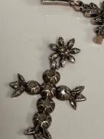 Ca 1800 kruis diamanten, Verzenden, Zilver, Hanger