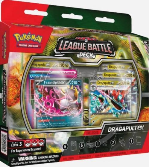 Pokémon: League Battle Deck - Dragapult ex – Slechts €29,95!, Hobby en Vrije tijd, Verzamelkaartspellen | Pokémon, Nieuw, Speeldeck
