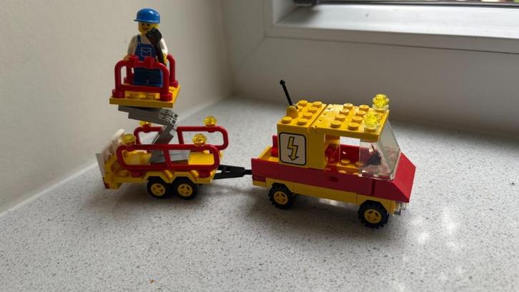 LEGO - retro - set 6671 - Hoogwerker, Kinderen en Baby's, Speelgoed | Duplo en Lego, Gebruikt, Lego, Complete set, Ophalen of Verzenden