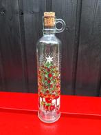 Holmegaard fles kerstfles Denemarken Scandinavisch, Ophalen of Verzenden, Gebruikt