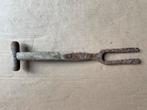 2-tands spitvork, Tuin en Terras, Hand-tuingereedschap, Ophalen, Gebruikt, Vork