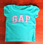 GAP Kids donker mint groen shirtje + roze letters 92 34635, Kinderen en Baby's, Meisje, GAP, Ophalen of Verzenden, Zo goed als nieuw