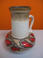 retro vintage fat lava keramiek vaas Strehla Germany GDR 70s, Antiek en Kunst, Ophalen of Verzenden