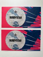 2x XXL sticker Derbystar Plus voetbalplaatjes, Verzamelen, Supermarktacties, Plus, Ophalen of Verzenden