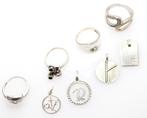 Groep Zilver Sieraden Kastopruiming Ringen Hangers #5, Verzenden, Zilver, Overige typen