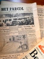 Koningshuis 1947 - 1967 kranten parool, Verzamelen, Tijdschriften, Kranten en Knipsels, 1940 tot 1960, Krant, Ophalen of Verzenden