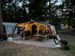 Jamet Arizona vouwwagen 6/8 pers., Caravans en Kamperen, Ophalen, Blauw, Aanwezig, Meer dan 6