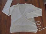 beige wikkel vest More & More maat M, Maat 38/40 (M), Beige, More & More, Ophalen of Verzenden