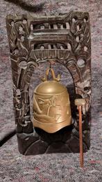 Messing bel gong koper bronz, Ophalen of Verzenden