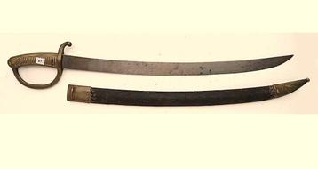 Infanterie Sabel anno 1870 Model "Briquet" beschikbaar voor biedingen