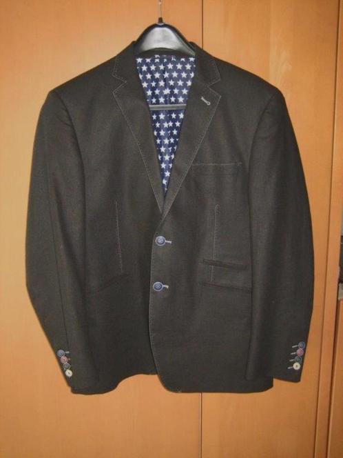 LIMITED EDITION zwart colbert JOHAN DERKSEN maat 25 snazzeys, Kleding | Heren, Kostuums en Colberts, Nieuw, Maat 48/50 (M), Zwart