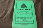 Panther 100 120 1954 - 1959 motorcycle maintenance manual, Motoren, Ophalen of Verzenden, Overige merken