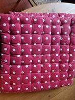 STOELKUSSENS 🍄 ROOD MET WITTE STIPPEN POLKADOT, Ophalen of Verzenden, Rood, Vierkant
