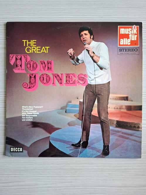Tom Jones - The Great Tom Jones Lp, Cd's en Dvd's, Vinyl | Pop, Gebruikt, 1960 tot 1980, 12 inch, Ophalen of Verzenden