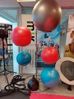 Balance/gymballen rek plus 5 ballen, Sport en Fitness, Gebruikt, Ophalen