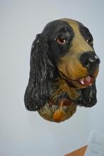 Vintage Cocker Spaniel Bosson muurplaat, Verzamelen, Beelden en Beeldjes, Ophalen of Verzenden, Zo goed als nieuw, Dier