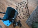 Fietsmand (Basil)voor honden tot ca 10kg voor achterop., Dieren en Toebehoren, Ophalen, Zo goed als nieuw